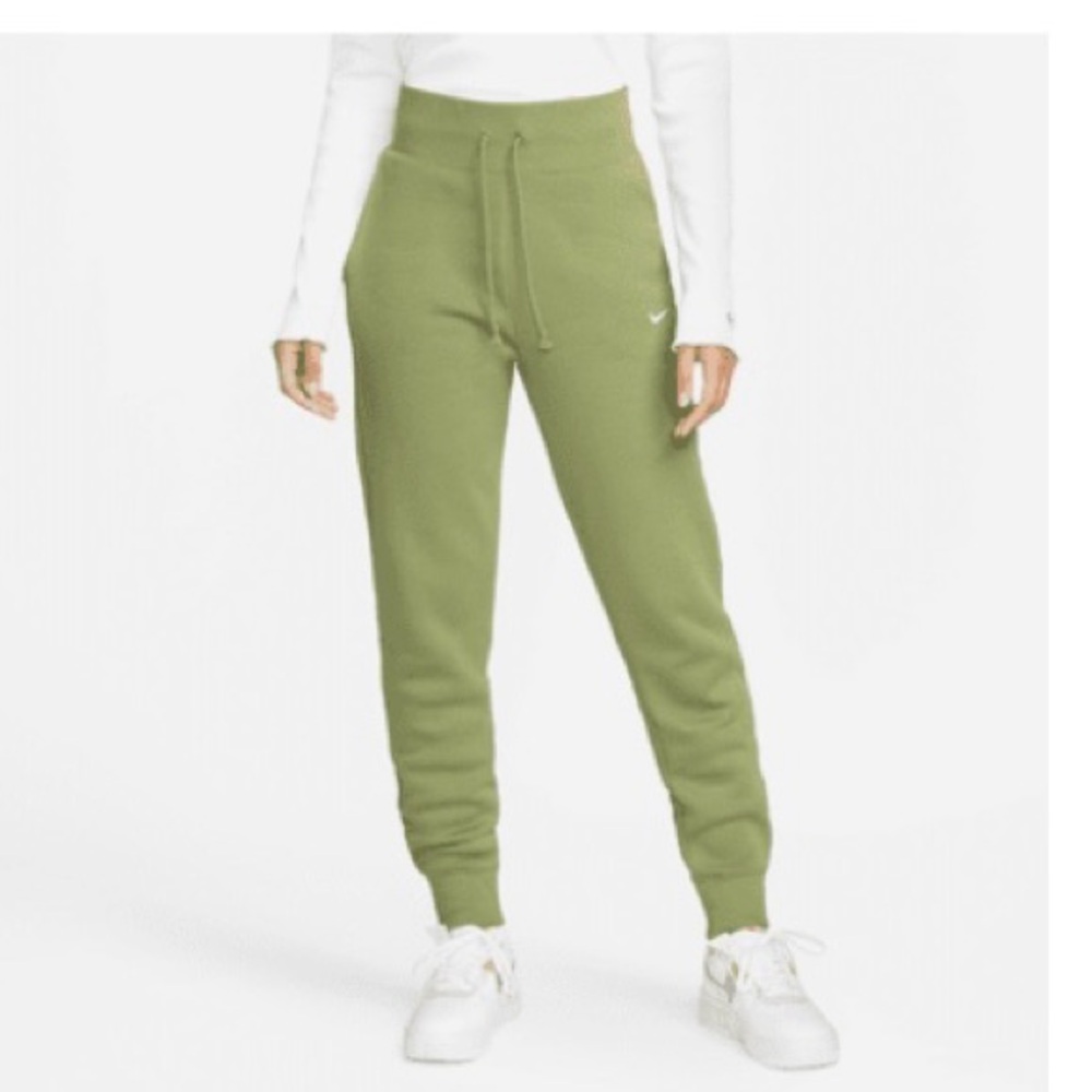Nike Women’s Set Green Joggers Fleece/Sweatshirt